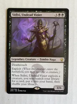 Sidisi, Undead Vizier MTG Magic the Gathering 120/264 2015 Rare Near Mint - Image 1