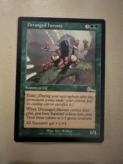 MTG - Deranged Hermit - Urza's Legacy - LP - Image 1