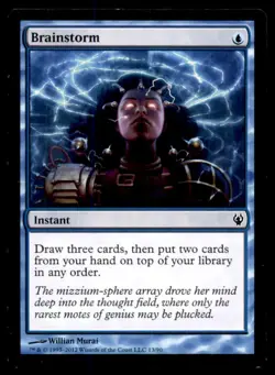 MTG Brainstorm LP Light Play Izzet v. Golgari [3249] - Image 1