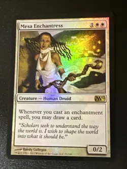Mesa Enchantress Foil X1 M12 Core 2012 NM Condition See Pics Front/back - Image 1
