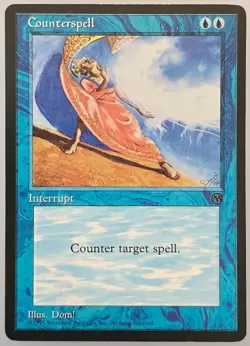 MTG Magic the Gathering: Counterspell Arena Promo LP+/NM - Image 1