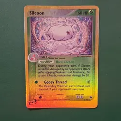 Pokemon Silcoon EX Ruby & Sapphire 43/109 Reverse Holo Uncommon 60HP Stage 1 - Image 1
