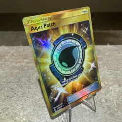Pokemon TCG Aqua Patch Sun & Moon: Guardians Rising 161/145 Holo Secret Rare NM - Image 2