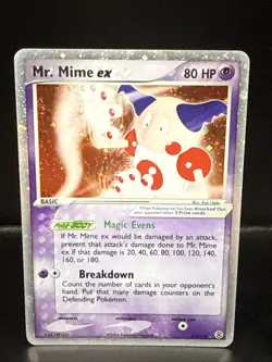 Pokemon Mr. Mime EX-111/112 Fire Red and Leaf Green Ultra Rare - Image 1