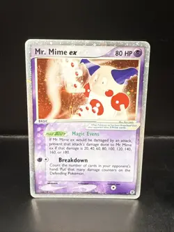 Pokemon Mr. Mime EX-111/112 Fire Red and Leaf Green Ultra Rare - Image 3