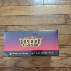 Obsidian Flames Pokemon Center Elite Trainer Box Sealed - Minor Dent - Image 3