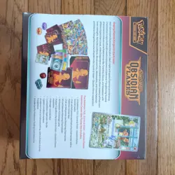 Obsidian Flames Pokemon Center Elite Trainer Box Sealed - Minor Dent - Image 5