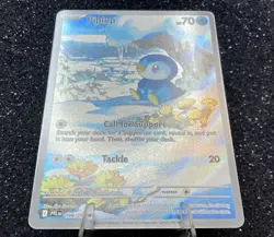Piplup (098/094) IR ~ Mint/NM Phantasmal Flames 2025 Full-Art Holo Pokemon TCG - Image 4