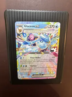 Glaceon ex 026/131 Play! Pokemon Prize Pack Series 7 Prismatic Evolutions - NM - Image 1