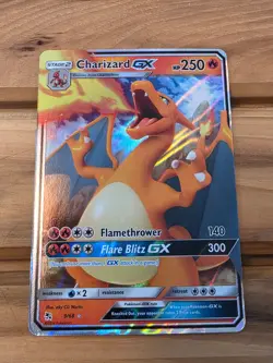 Charizard GX - 9/68 - Pokemon Hidden Fates Sun & Moon Ultra Rare Card Near Mint - Image 1