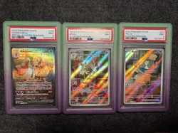 Pokemon Gardevoir EX 245 Kirlia 212 And Ralts 211 SV01 Scarlet & Violet PSA 9 - Image 1