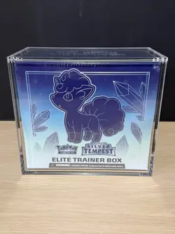 POKEMON SWORD AND SHIELD SILVER TEMPEST SEALED ELITE TRAINER BOX ETB (WITH CASE) - Image 1