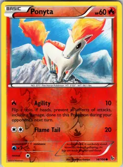 Ponyta 14/83 Generations Pokemon TCG LP - Image 1