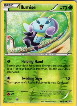 Illumise 18/160 XY - Primal Clash Pokemon TCG LP - Image 1