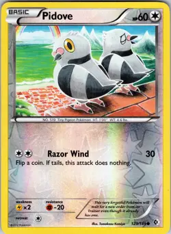 Pidove 123/149 Boundaries Crossed Pokemon TCG LP - Image 1
