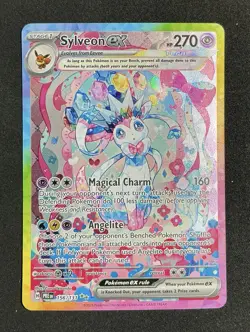 Espeon ex 155/131 Prismatic Evolutions Special Illustration Rare SIR Pokemon - Image 1