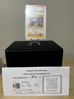 Pokemon PSA 9 1st Edition Team Rocket Dark Charizard Holo - Image 3