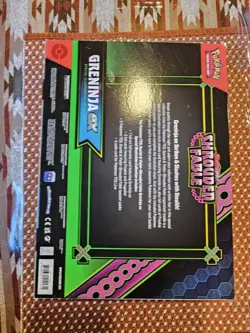 Pokemon TCG Shrouded Fable Greninja Ex Special Illustration Collection Sealed - Image 3