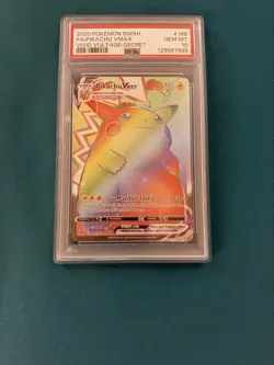 Pokemon Vivid Voltage Pikachu Vmax Secret Rainbow Rare 188/185 PSA 10 🔥 - Image 3