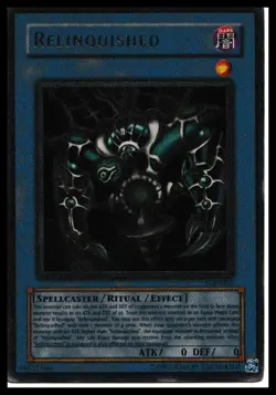 Yu-Gi-Oh! TCG Relinquished Pegasus SDP-001 Unlimited Ultra Rare Holo LP #SDP-001 - Image 1