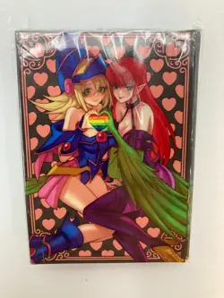Harpie Lady x Dark Magician Girl - Mana Moon Metal Field Center Yugioh ManaMoon - Image 1