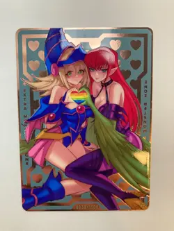 Harpie Lady x Dark Magician Girl - Mana Moon Metal Field Center Yugioh ManaMoon - Image 3