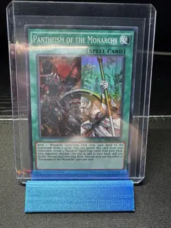 Yugioh Pantheism Of The Monarchs SR01-EN023 Super Rare NM - Image 1