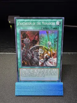 Yugioh Pantheism Of The Monarchs SR01-EN023 Super Rare NM - Image 2