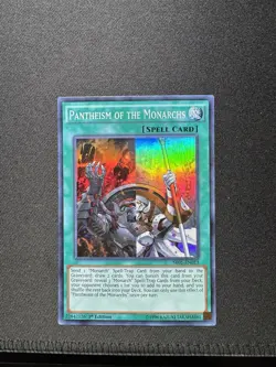 Yugioh Pantheism Of The Monarchs SR01-EN023 Super Rare NM - Image 4