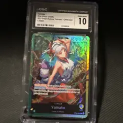 Yamato OP06-022 Leader Card Alt Art Starter Deck 28 One Piece Mint CGC 10 - Image 1
