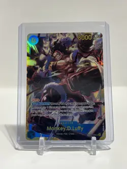 One Piece TCG Monkey D. Luffy OP11-118 SEC A Fist of Divine Speed English - Image 1