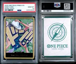 2025 ONE PIECE PRB02 DON!! NICO ROBIN GOLD PSA 10 *POP 10* - Image 3
