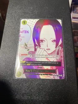 You’ll Frighten me. OP14-118 R Boa Hancock One Piece - Image 1