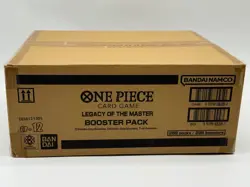 #1 One Piece English OP-12 Legacy of the Master Booster Pack Box Case Sealed - Image 1
