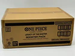 #1 One Piece English OP-12 Legacy of the Master Booster Pack Box Case Sealed - Image 4
