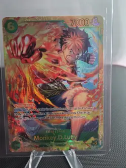 Monkey.D.Luffy SEC OP13-118 Carrying On His Will One Piece TCG NM English - Image 1