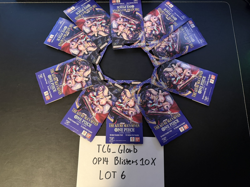 10X One Piece CCG (OP-14) The Azure Sea's Seven Sleeved Blister Packs [LOT 6] - Image 2