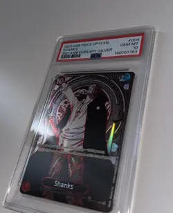 2025 ONE PIECE OP13-CARRYING ON HIS WILL 004 SHANKS 3RD ANNIVERSARY-SILVER PSA10 - Image 4