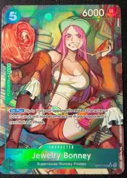 Jewelry Bonney (026) (Parallel) OP07-026 500 Years in the Future Foil - Image 3