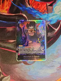Marshall.D.Teach OP09-093 SR Emperors in the New World ONE PIECE ENGLISH NM - Image 1