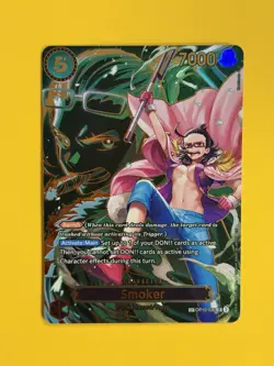 One Piece - Smoker OP10-030 - OP13 Carrying On His Will - Special Rare (SP) - Image 1