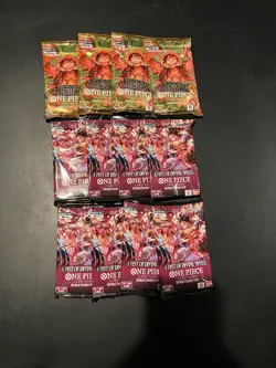 One Piece The Best PRB-01 4 Premium Booster Packs 8 OP - 11 A Fist Of Divine Sod - Image 2