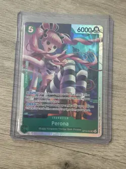 Perona - OP14-033 -One Piece TCG English - The Azure Sea's Seven SR Foil - Image 1