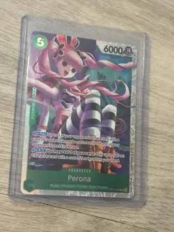 Perona - OP14-033 -One Piece TCG English - The Azure Sea's Seven SR Foil - Image 3