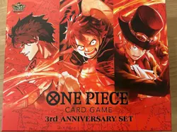 ONE PIECE CARD GAME 3rd ANNIVERSARY SET Limited Edition Japan Exclusive - Image 1