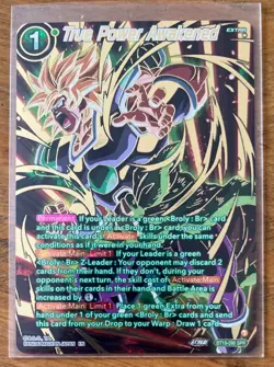 Dragon Ball Super Card Game - BT19-098 SPR - True Power Awakened *NM* - Image 1