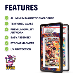 Gengar Ex 108/112 | Pokemon PSA Graded Card Case Extended Artwork Display - Image 4