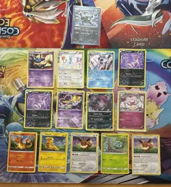 Pokemon Card Lot Holo RC Cards Etc Sylveon Umbreon Eevee - Image 1