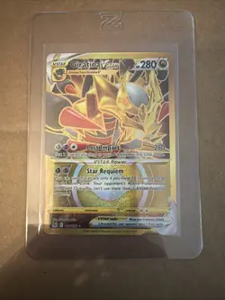 Pokemon Giratina VSTAR TCG Lost Origin 212/196 Secret Rare Gold Card NM - Image 5
