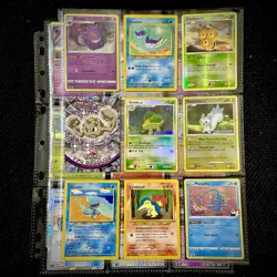 Pokemon Collection Mixed 🔥 Lot of Cards w/ Binder Pages - Image 1